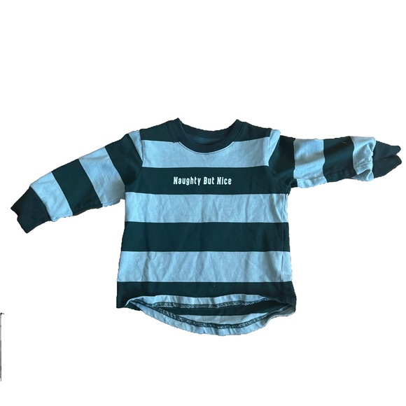 Olive + Scout “Naughty But Nice” Christmas Toddler Tee - Picture 1 of 1